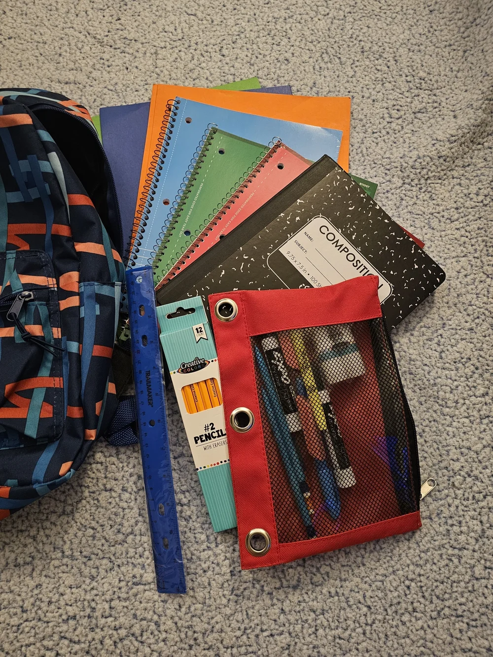 Kids School Backpack and Supplies